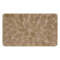 Badezimmerteppich SUPREME STONES Steine, rutschfest, weich - beige