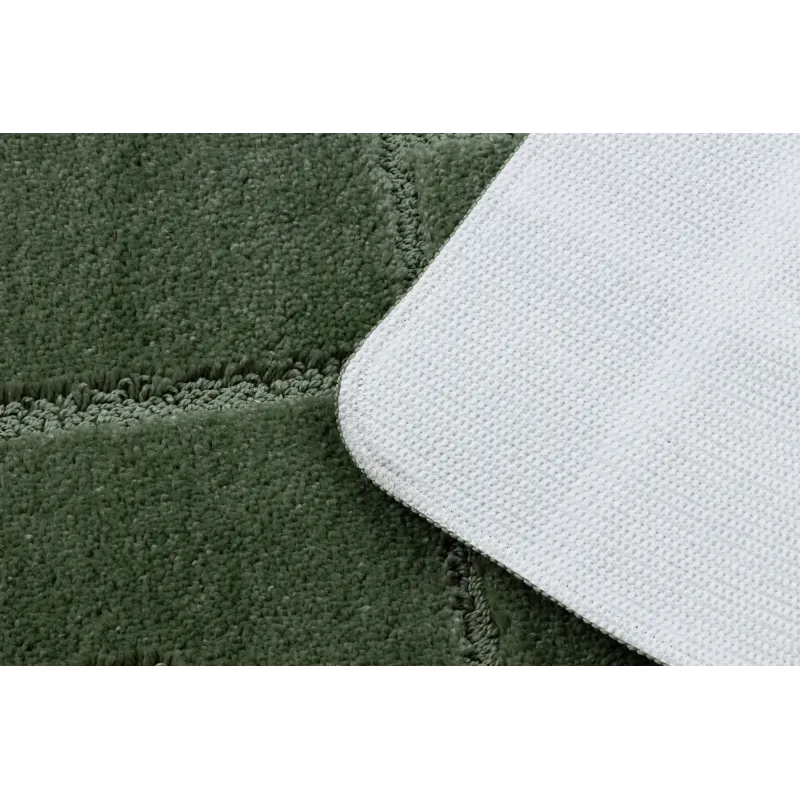 Dywan łazienkowy SUPREME LINES linie, antypoślizgowy, miękki - zielony