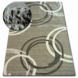 Teppich SHADOW 8645 dunkel beige / braun
