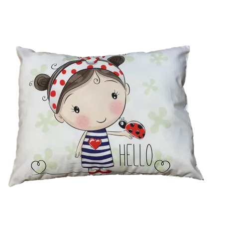 Hello Kinderkissen 40x40 cm, bunt und weich, ideal für das Kinderzimmer