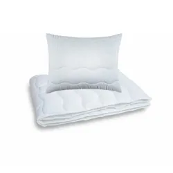 Set Bettdecke 140x200 cm + Kopfkissen 70x90 cm Classic – ganzjährig, antiallergisch