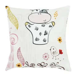 Dekoratives Kissen Kravička 45x45 cm im modernen Stil aus weichem Material