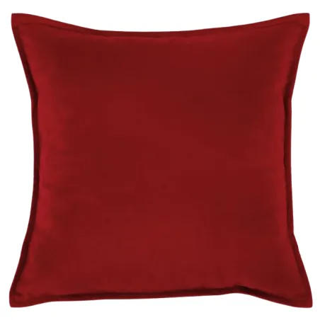 Rotes Dekokissen Plyš 45x45 cm aus weichem Material