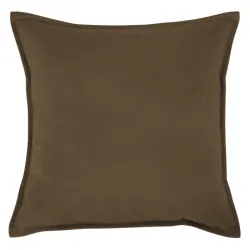Braunes Dekokissen Plyš 45x45 cm aus weichem Material
