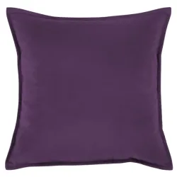 Violettes Dekokissen Plyš 45x45 cm aus weichem Material