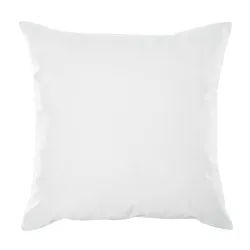 Weißes Dekokissen 45x45 cm für den Außenbereich, ideal für den Garten