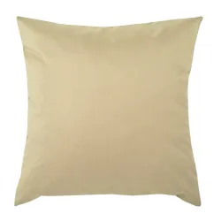 Beiges Dekokissen 45x45 cm für den Außenbereich aus weichem Material