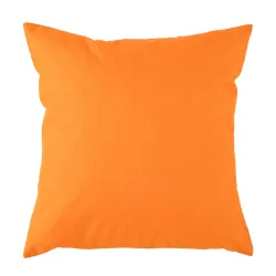 Oranges Dekokissen 45x45 cm für den Außenbereich, wetterfestes Material