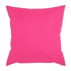 Rosa Dekokissen 45x45 cm für den Außenbereich, ideal für den Garten