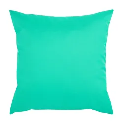 Türkises Dekokissen 45x45 cm für den Außenbereich, stilvolle Ergänzung für Gartenmöbel