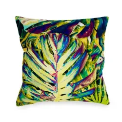 Dekoratives Kissen Tropic 60x60 cm mit tropischem Muster, ideal für das Wohnzimmer