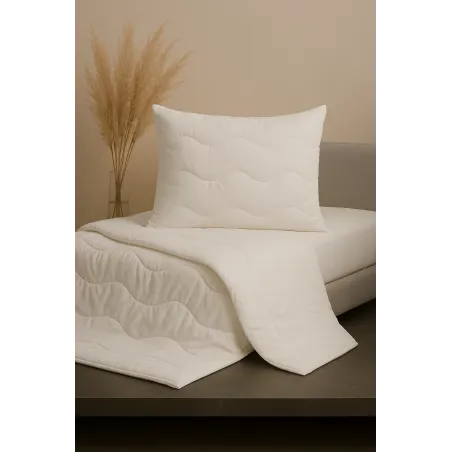 Sommer Bettdecke und Kissen Set, hypoallergen, waschbar bei 95 °C, 200x200 cm