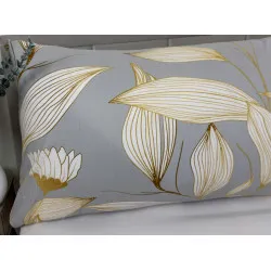 Baumwoll-Kissenbezug Glamour 50x150 cm, 100% Baumwolle
