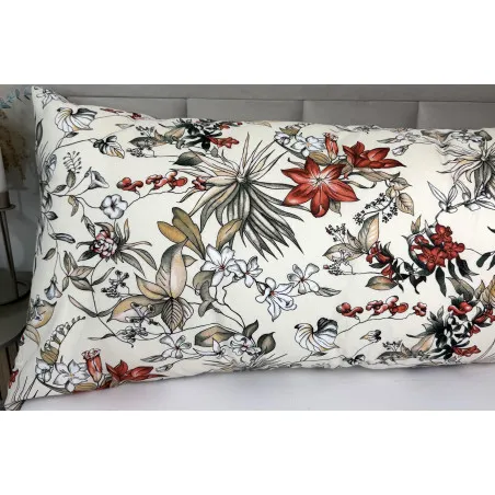 Kissenbezug Vintage 50×150 cm aus 100% Baumwolle, ideal für Seitenschläfer
