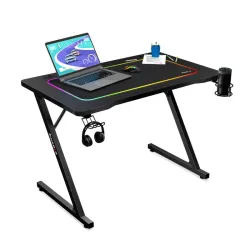 Hero 1.8 Gaming-Schreibtisch Schwarz 100 cm