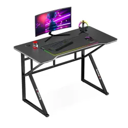 Huzaro Hero 1.6 Gaming-Schreibtisch 120 cm Schwarz