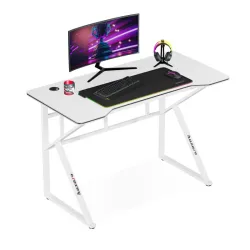 Huzaro Hero 1.6 Weiß Gaming-Schreibtisch 120 cm