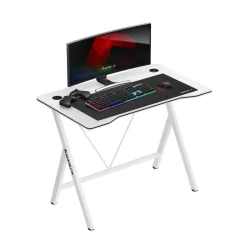 Hero 1.4 Gaming-Schreibtisch Weiß 100 cm