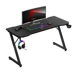 Hero 3.3 Schwarz Gaming-Schreibtisch 140 cm