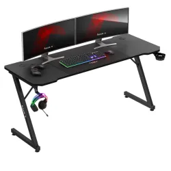 Hero 4.8 Gaming-Schreibtisch Schwarz 160 cm