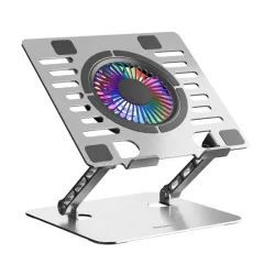 Hold 4.0 RGB Laptop-Ständer - Höhenverstellbar, 11"-17", USB-Anschlüsse