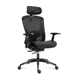 Combat 7.3 Schwarz Mesh Gaming-Stuhl