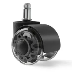 Wheels 3.0 Schwarz, strapazierfähige Gaming-Stuhlrollen