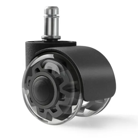 Wheels 3.0 Schwarz, strapazierfähige Gaming-Stuhlrollen