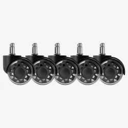 Wheels 3.0 Schwarz Stuhlrollen 3