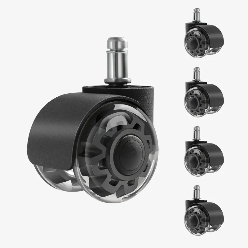 Wheels 3.0 Schwarz Stuhlrollen 8