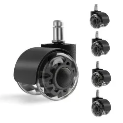 Wheels 3.0 Schwarz Stuhlrollen 11