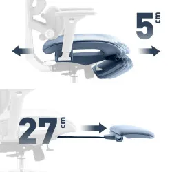 Expert 8.7 Grau Mesh Ergonomischer Gaming-Stuhl 9