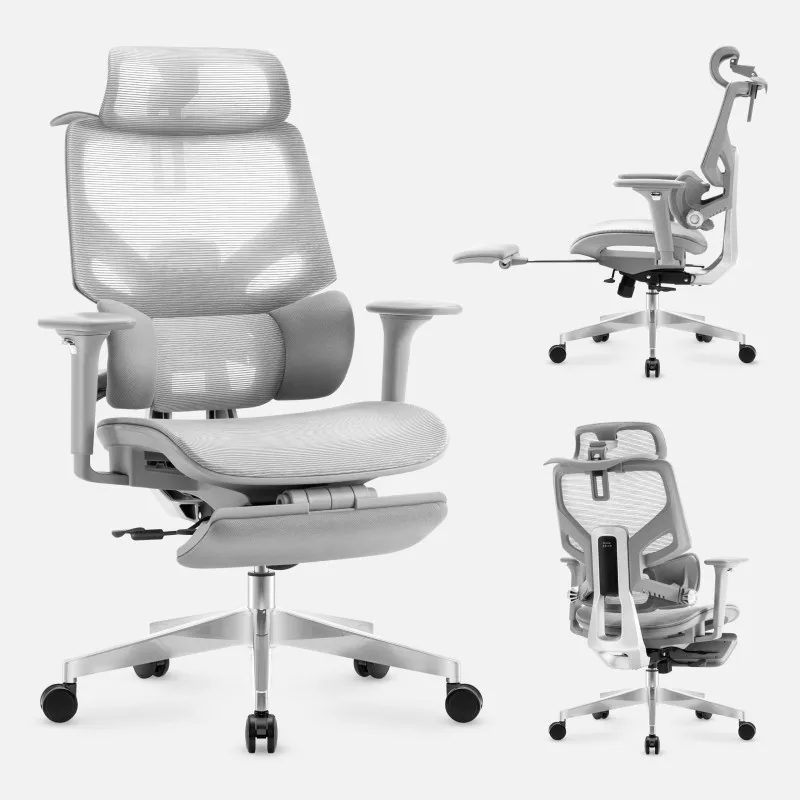 Expert 8.7 Grau Mesh Ergonomischer Gaming-Stuhl 16