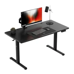 Leader 7.3 Elektrischer Gaming-Schreibtisch 140 cm Schwarz