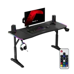 Hero 3.6 RGB Gaming-Schreibtisch Schwarz