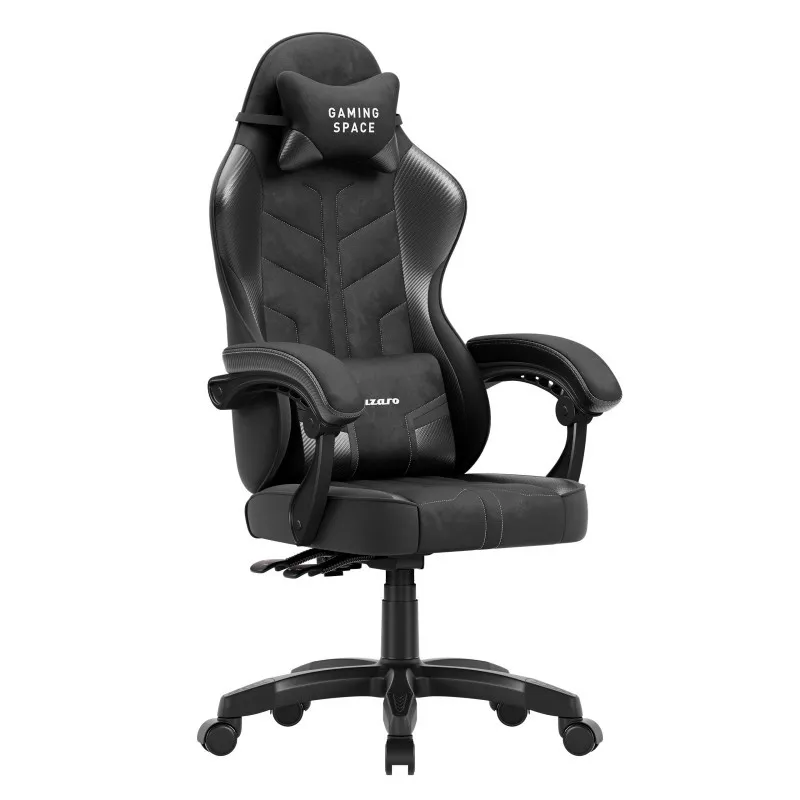 Gaming-Stuhl Force 2.7 aus schwarzem Velours, ideal für lange Spielstunden