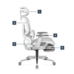 Mark Adler Expert 9.3 Grau Ergonomischer Gaming-Stuhl 16