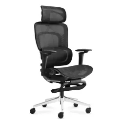 Visioner 8.3 Schwarz Bürostuhl mit Massage