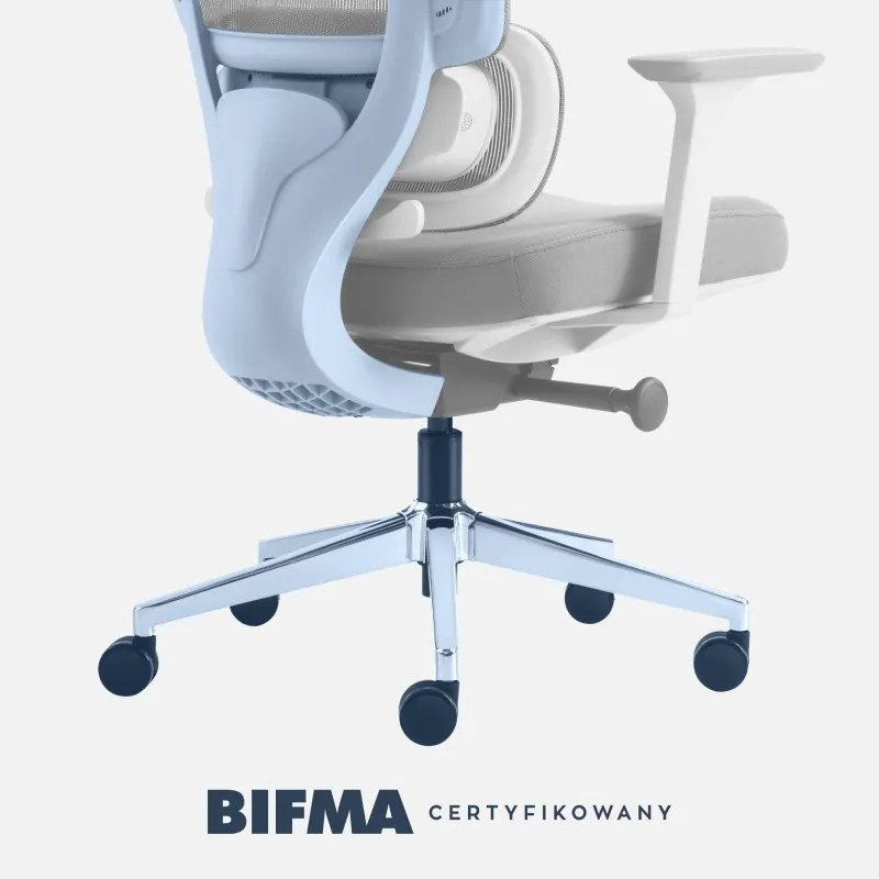Visioner 6.1 Grau Bürostuhl mit Massage 10