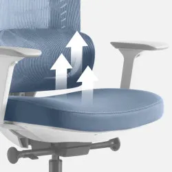 Visioner 6.1 Grau Bürostuhl mit Massage 12