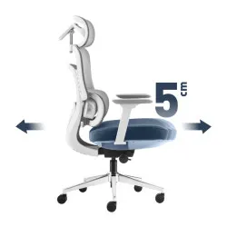 Visioner 6.1 Grau Bürostuhl mit Massage 16