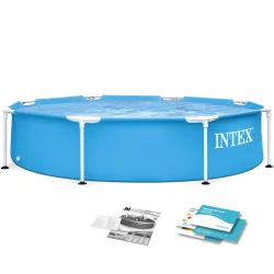 Stahlrahmen-Gartenbecken 244 x 51 cm 5-in-1 INTEX 28205