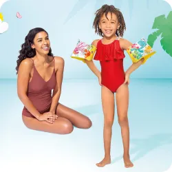 Bunte Kinder-Schwimmflügel, ideal für sicheres Spielen im Wasser