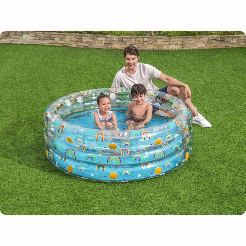 Obstpool 150 x 53 cm, ideal zum Entspannen im Garten an heißen Tagen