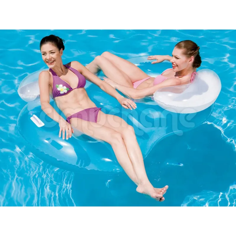 Stylischer Doppel-Schwimm-Sessel ideal für Pool oder Strand