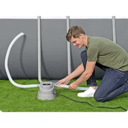 Poolwasser-Heizung Bestway 58259, ideal für den Einsatz im Garten