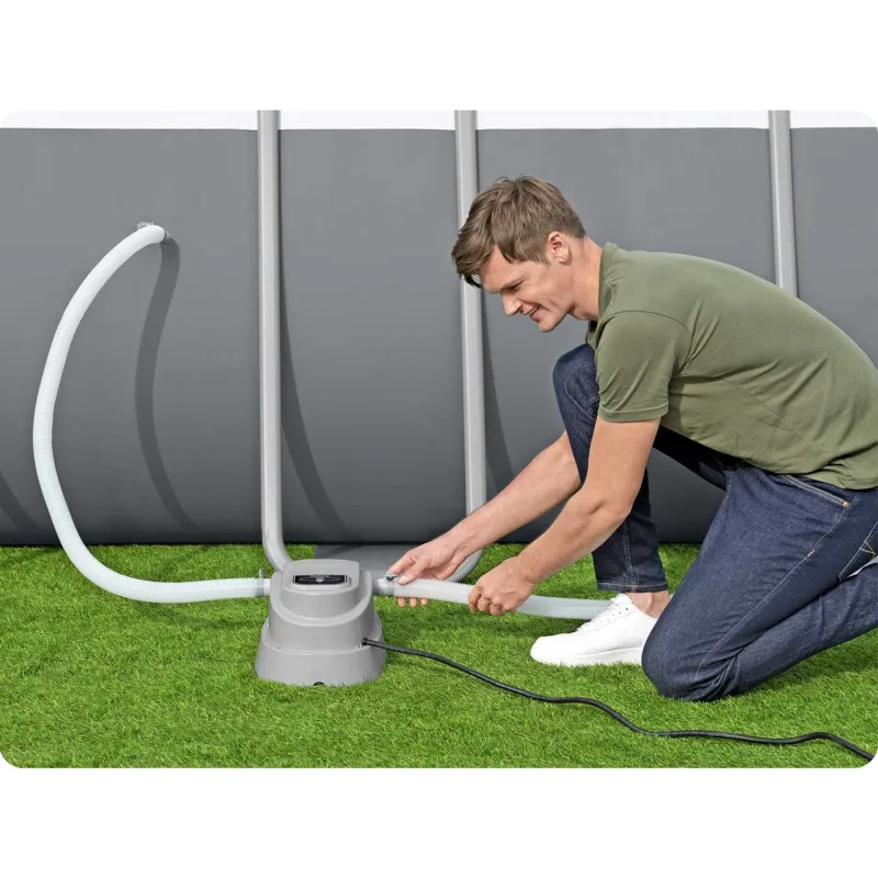 Poolwasser-Heizung Bestway 58259, ideal für den Einsatz im Garten