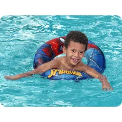 Spiderman Schwimmring 56 cm, aus strapazierfähigem Material gefertigt