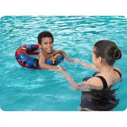 Spiderman Schwimmring 56 cm, ideal für Garten- und Schwimmbadsport