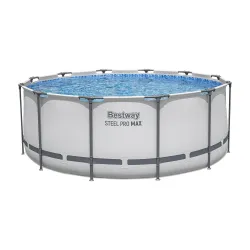Stahlrahmen-Pool 366 x 122 cm, ideal für Sommeraktivitäten im Freien
